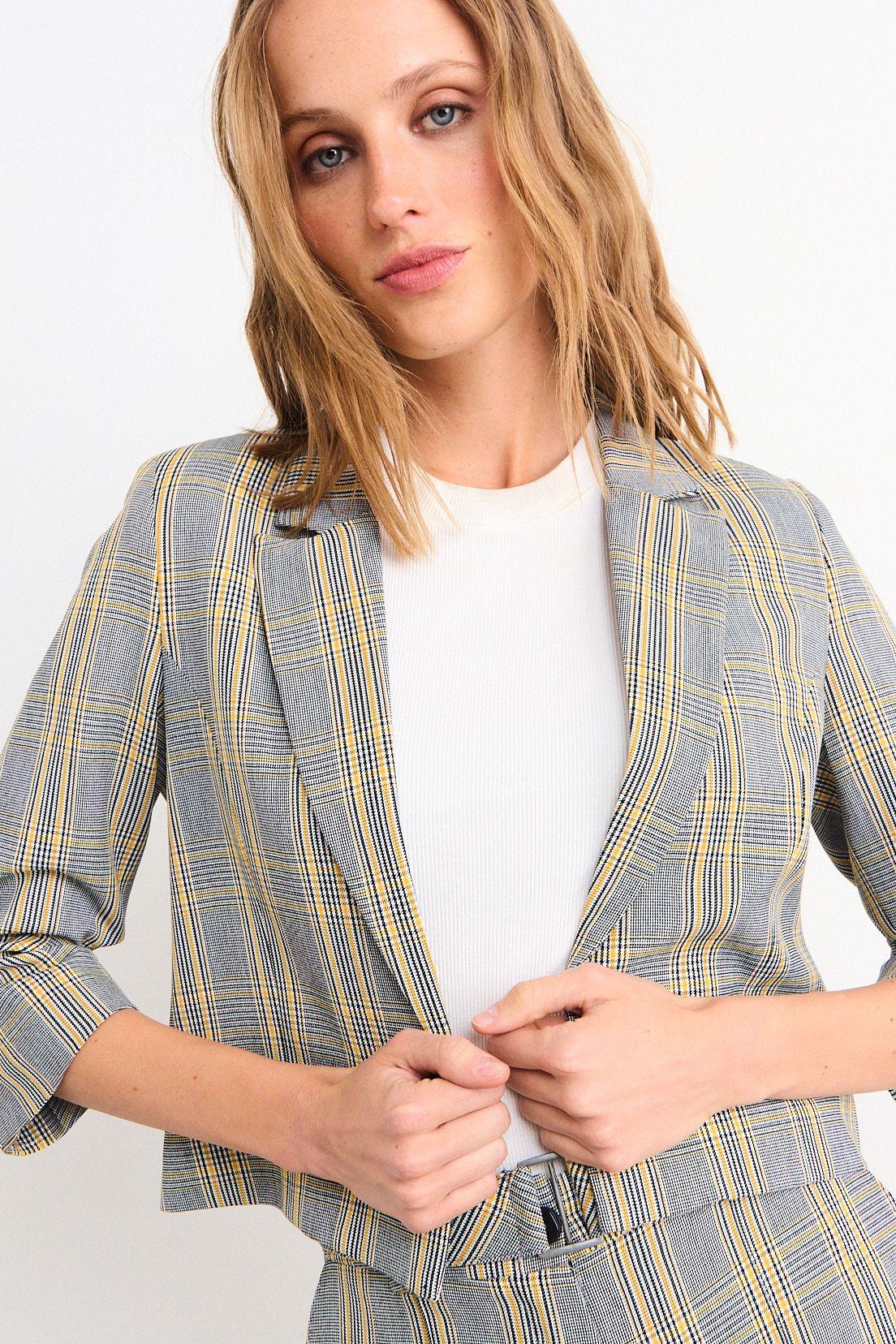 Blazer Fantasia Gris iO 16104125007108-1