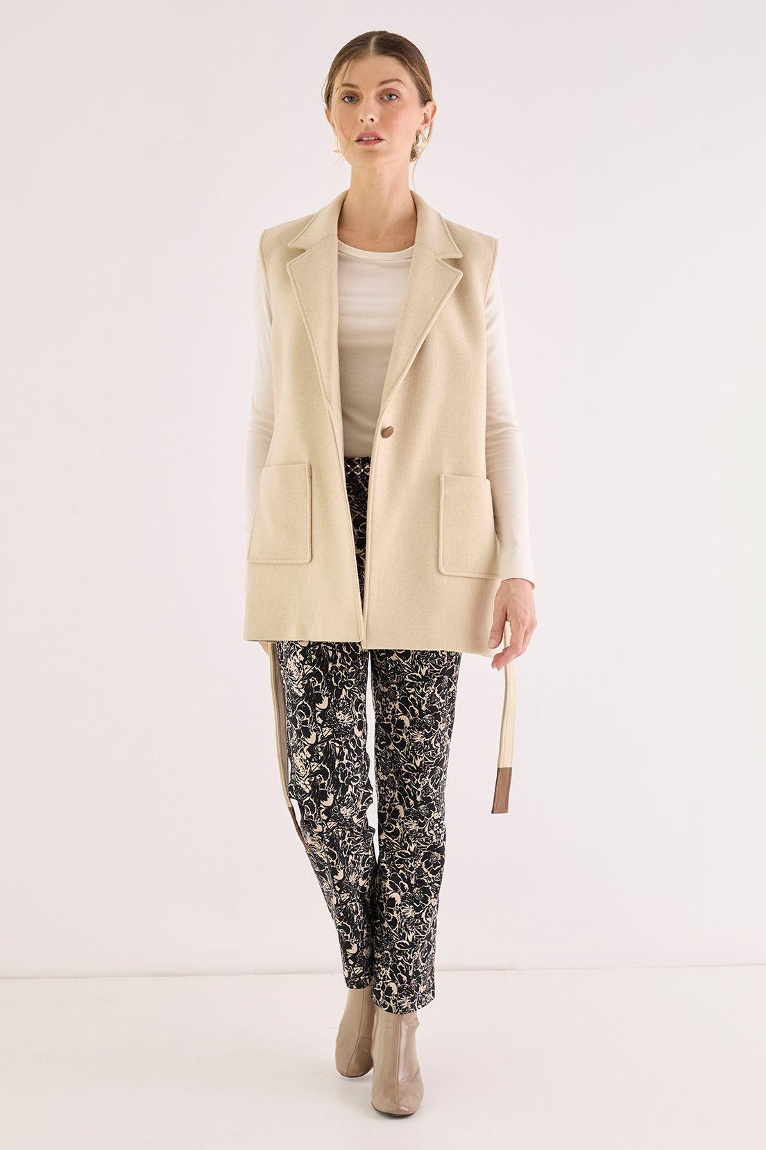 Tapado Sin Mangas Beige 15402125052106-3