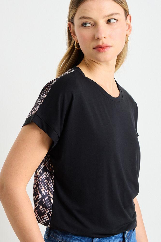 Polera Manga Corta Negro Ash 14307225052109-1