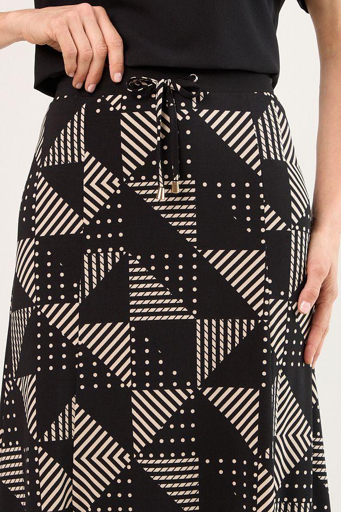 Falda Larga Negro Ma Griffe 12102225001102-4