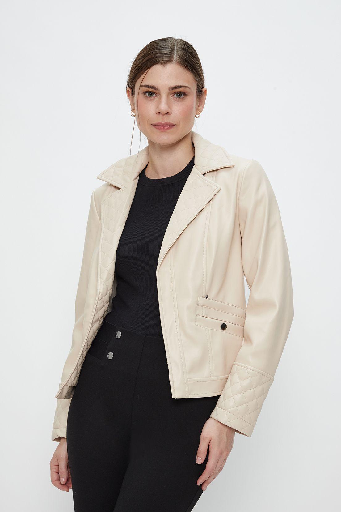 Casaca Lisa Beige Ash 17507224050106-1