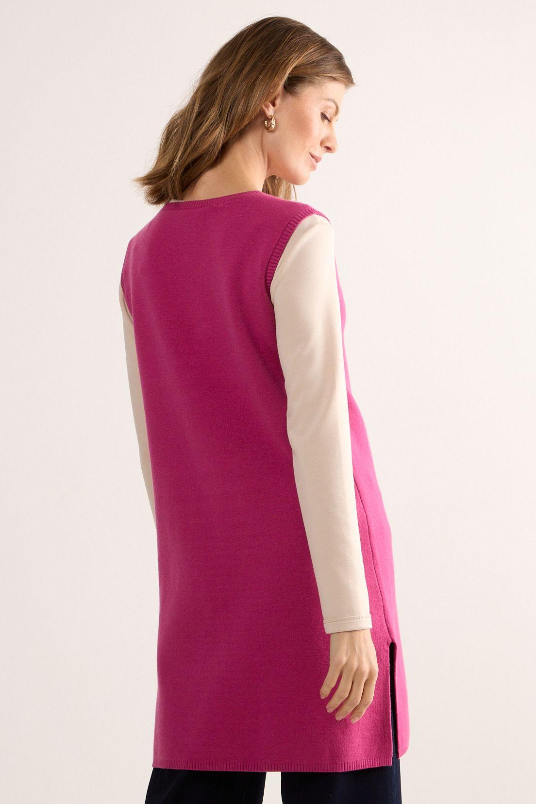 Cardigan Fucsia Ma Griffe 18002225051116-3