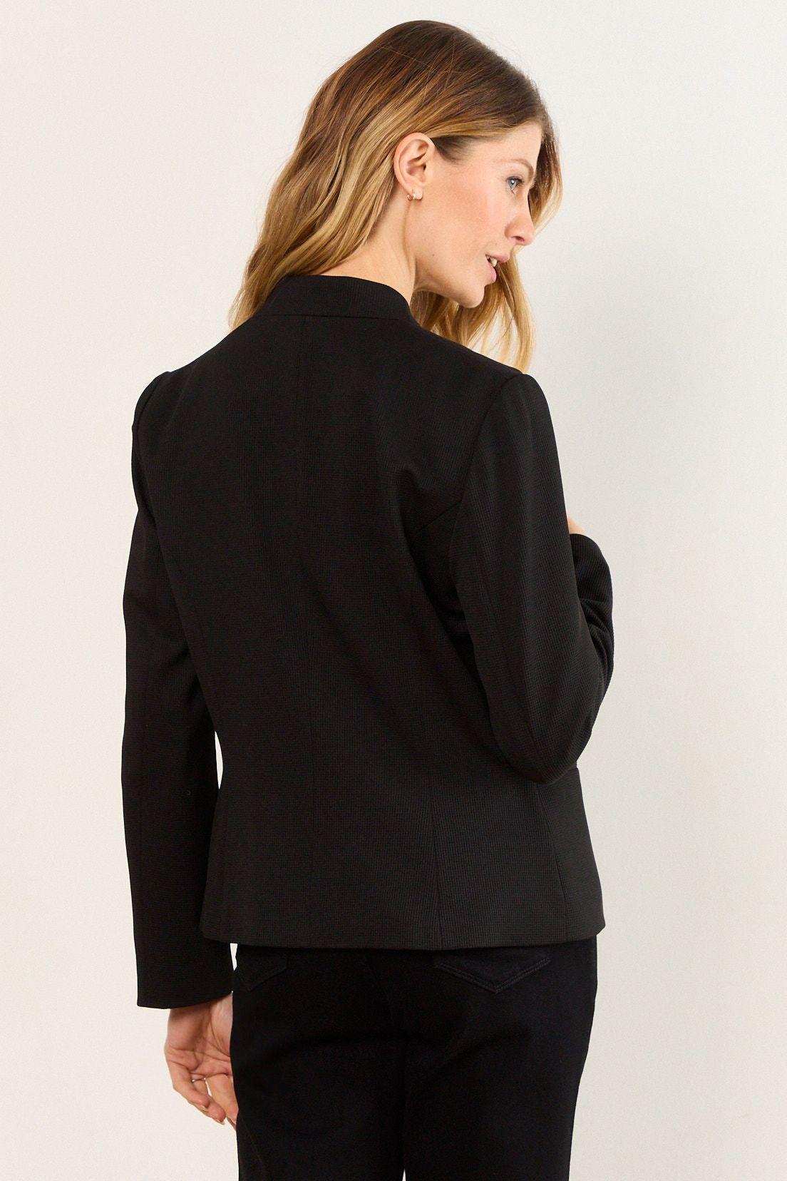 Blazer Sin Solapa Negro Ma Griffe 16002226053102-2