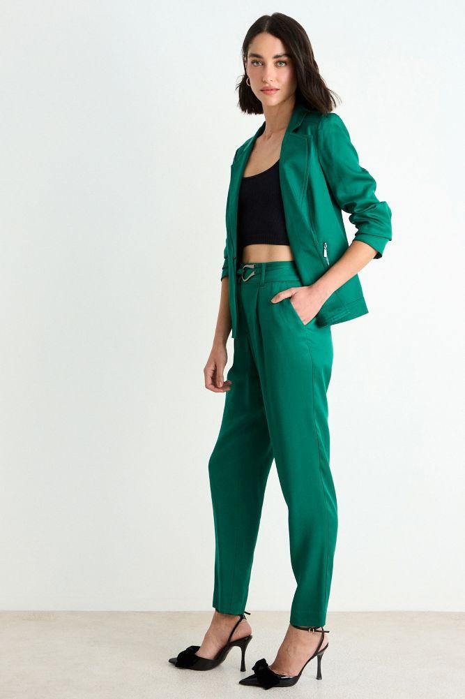 Pantalon Liso Verde Oliva Ash 11007126004107-4