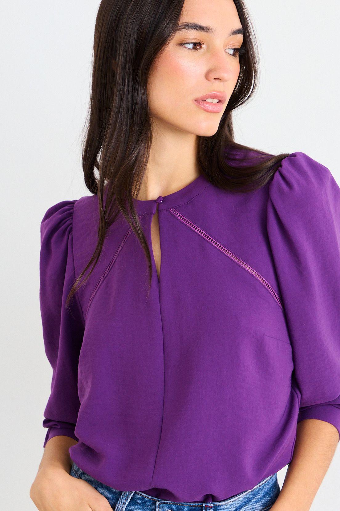 Blusa Lisa Morado iO 14020126057121-0