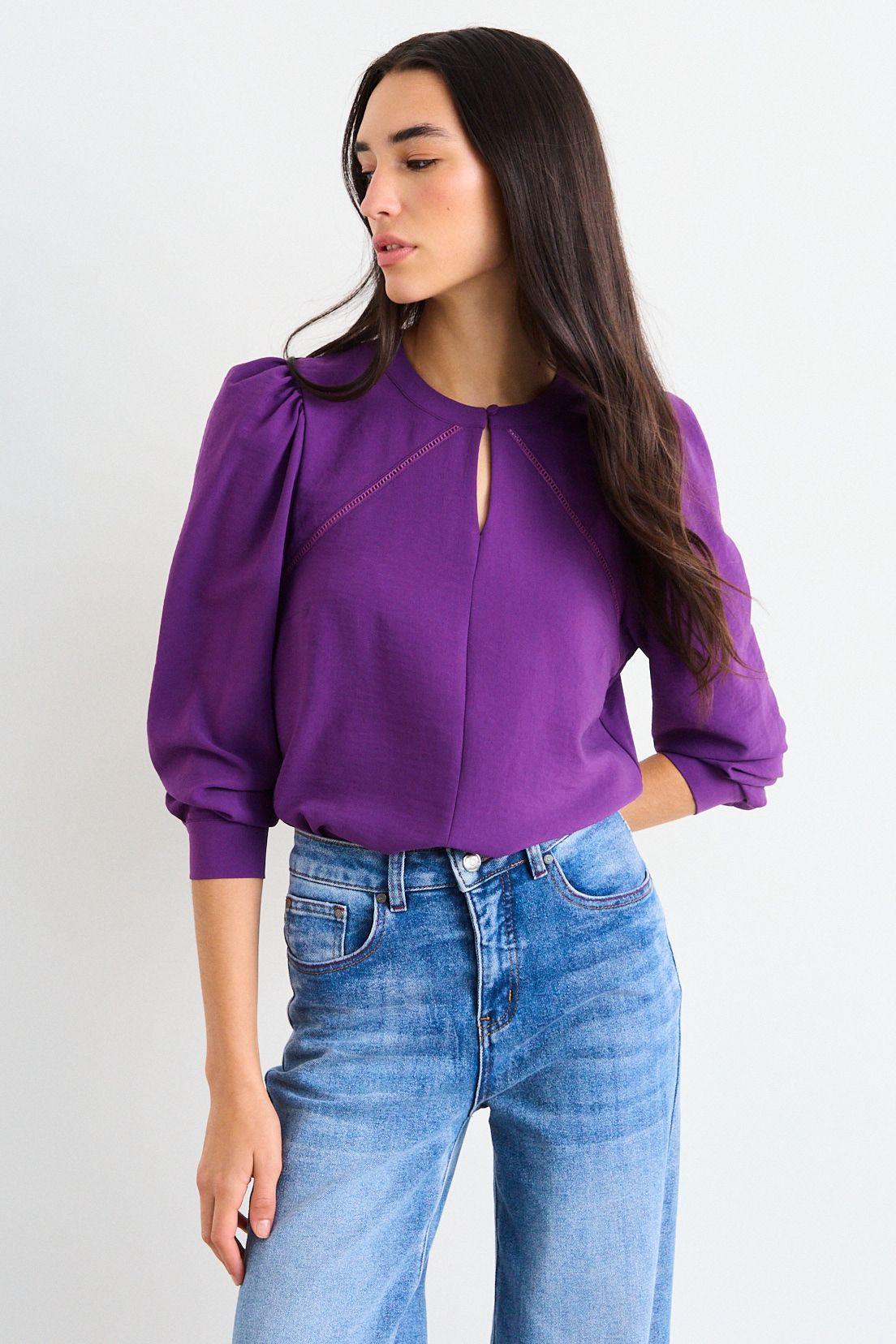 Blusa Lisa Morado iO 14020126057121-1