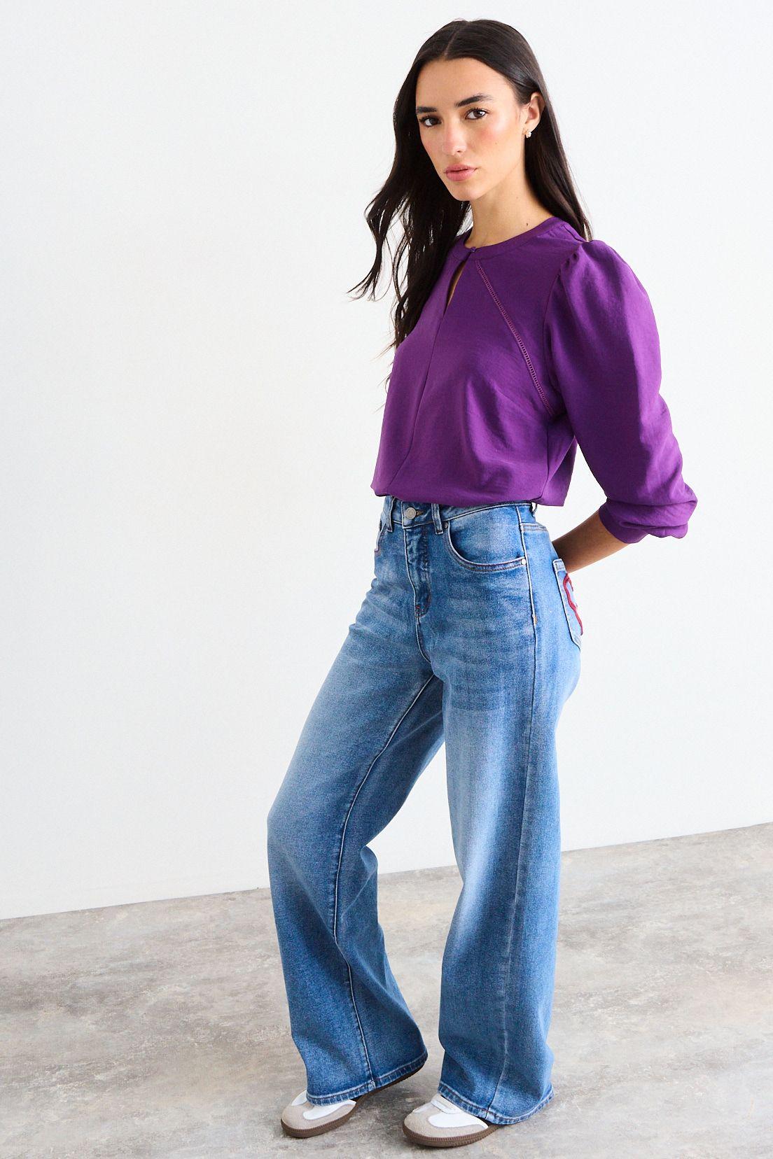 Blusa Lisa Morado iO 14020126057121-3