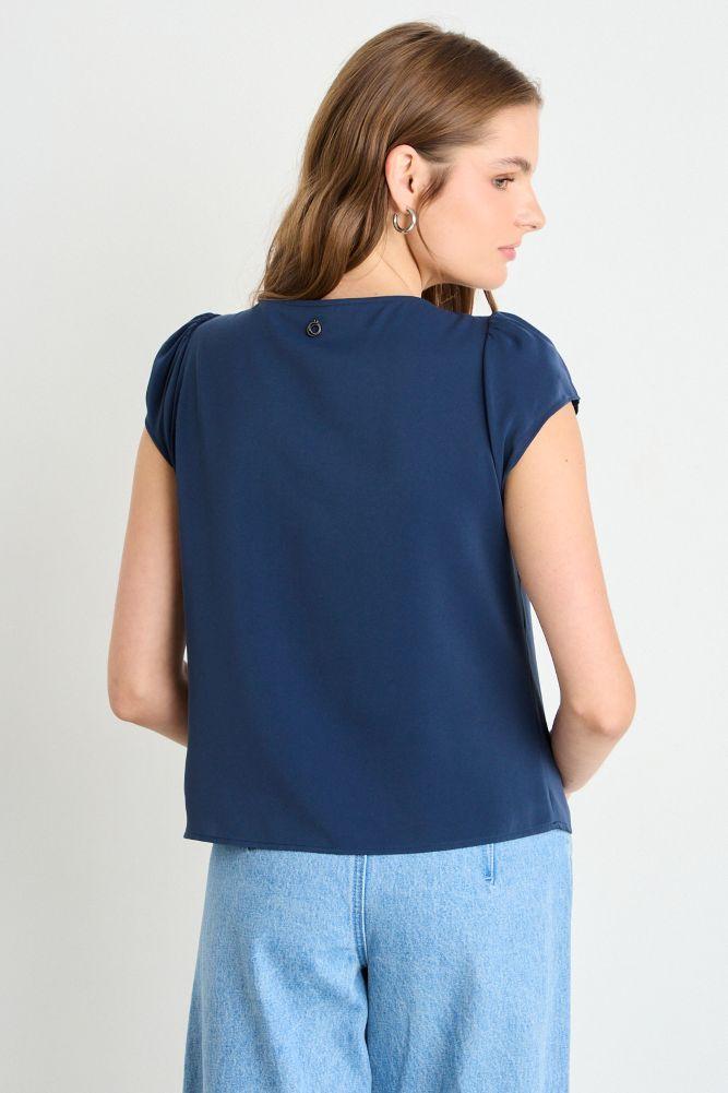 Blusa Lisa Azul iO 14020225062104-2