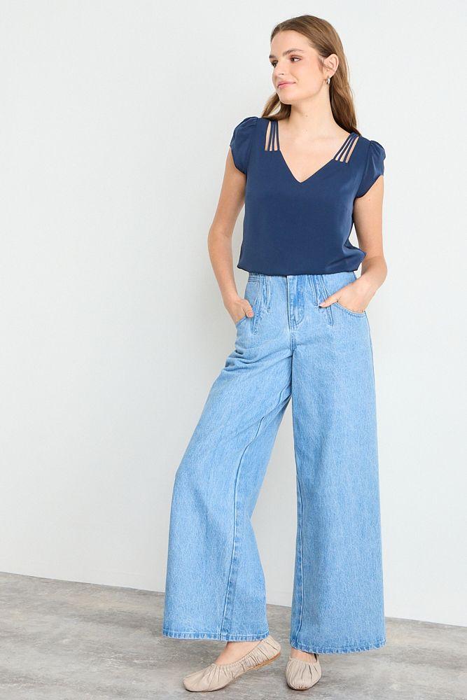 Blusa Lisa Azul iO 14020225062104-4