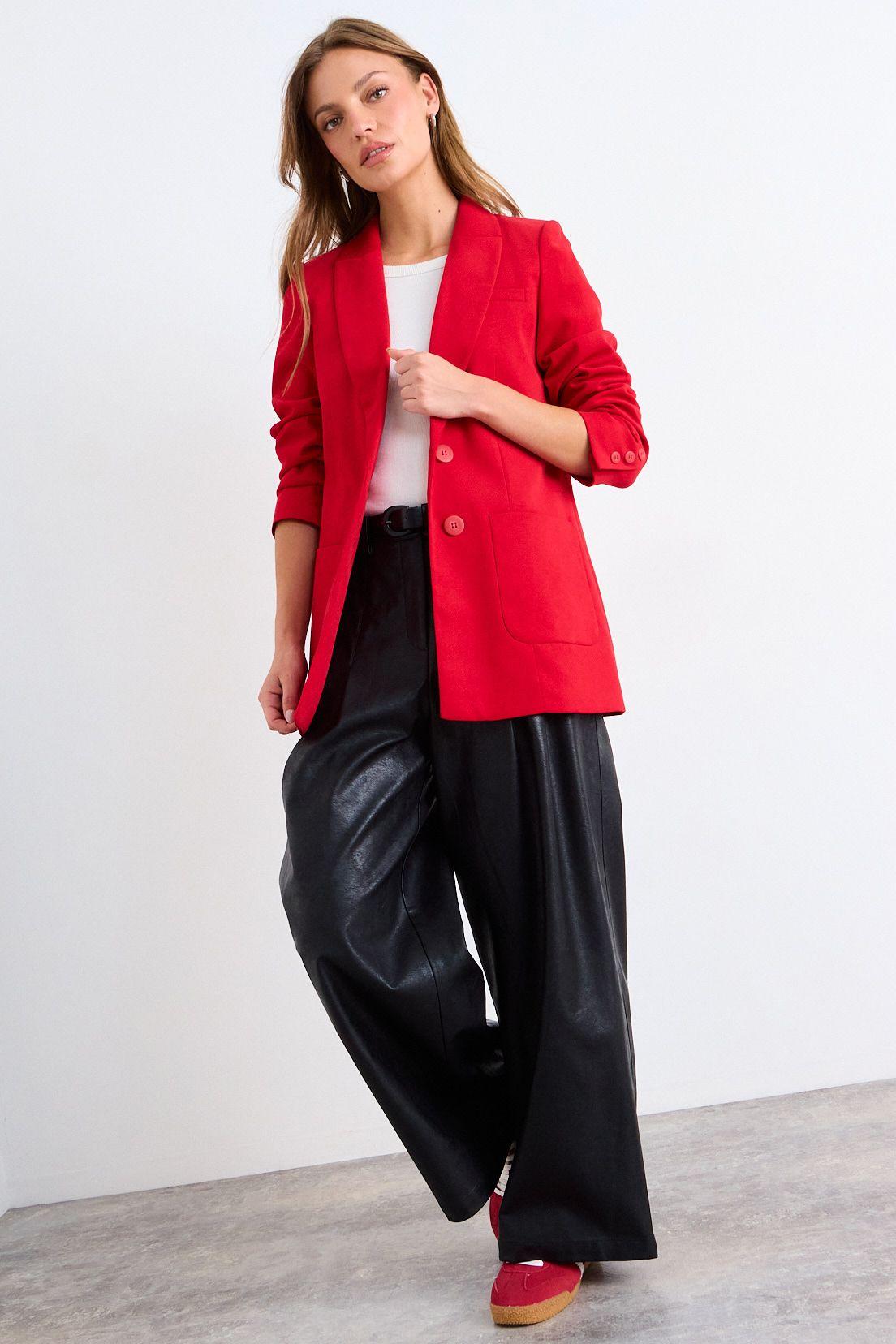 Blazer Liso Rojo iO 16020126061103-4