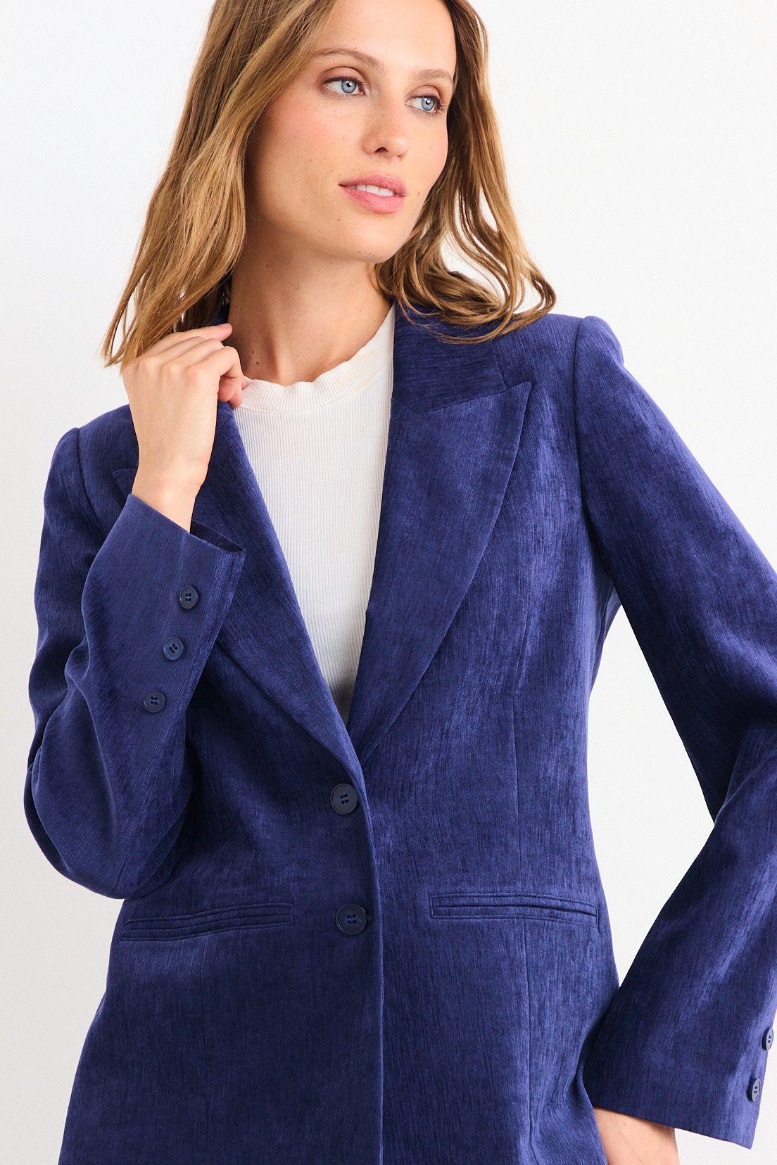 Blazer Liso Azul iO 16020126016104-1