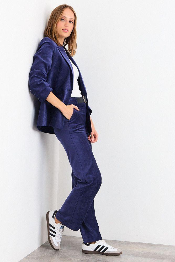 Blazer Liso Azul iO 16020126016104-4