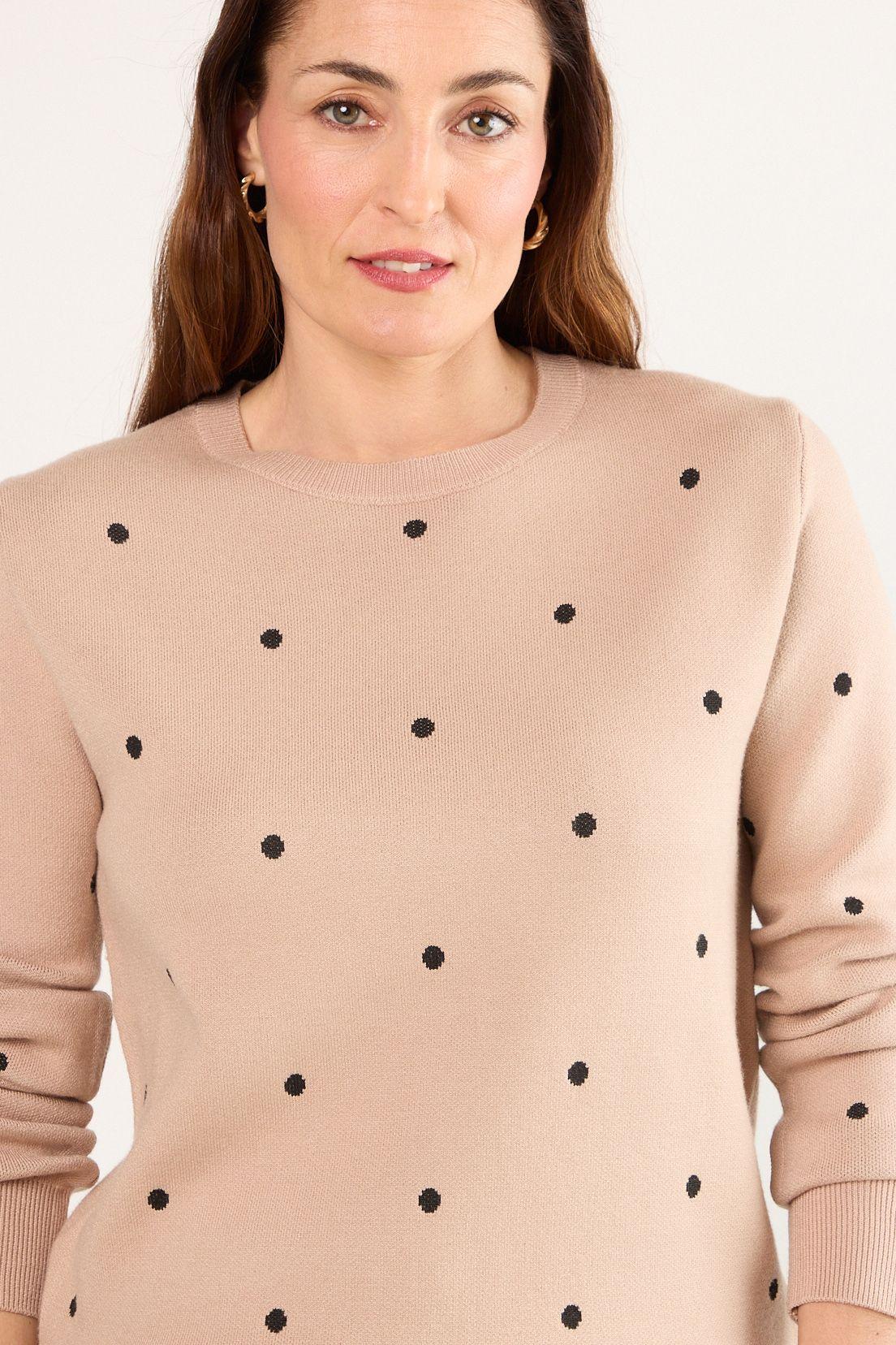 Sweater Beige Ma Griffe 18704225001106-1