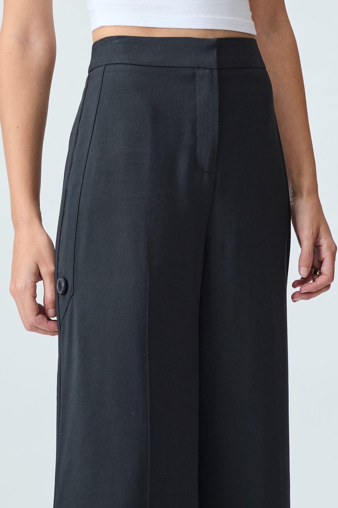 Pantalon Liso Negro iO 11020125050102-2