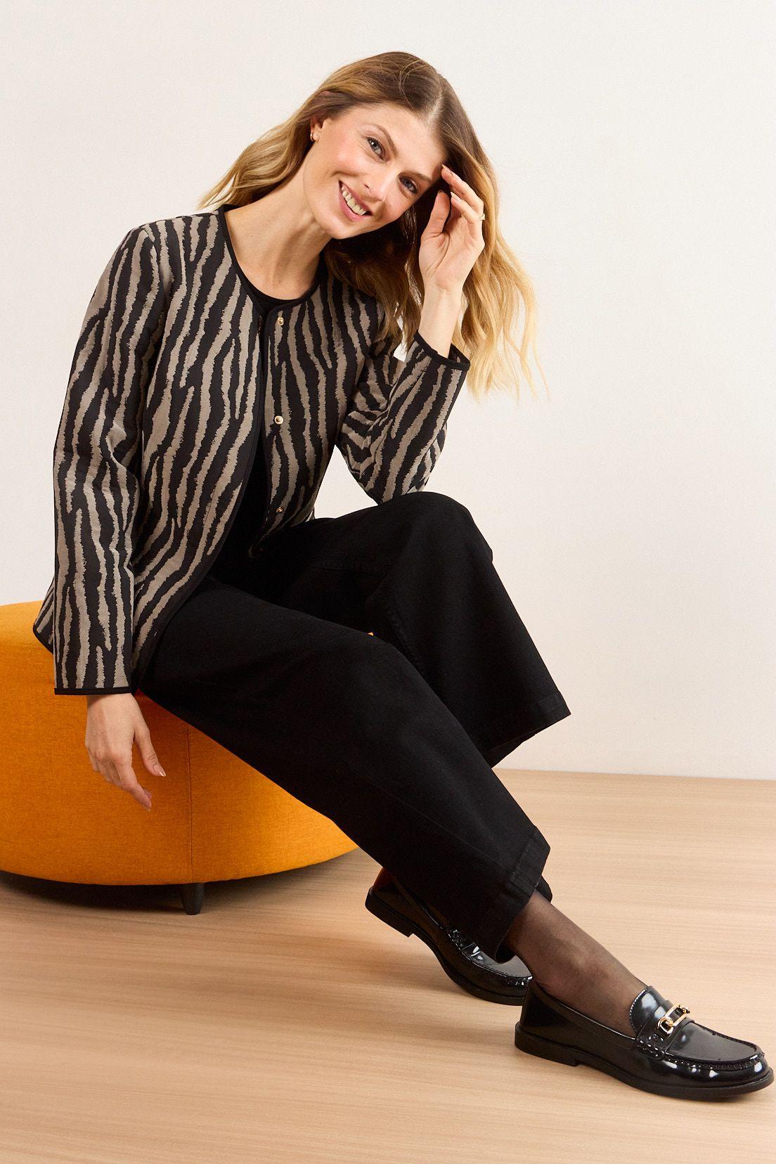 Chaqueta Acolchada Negro Ma Griffe 17702226001102-3