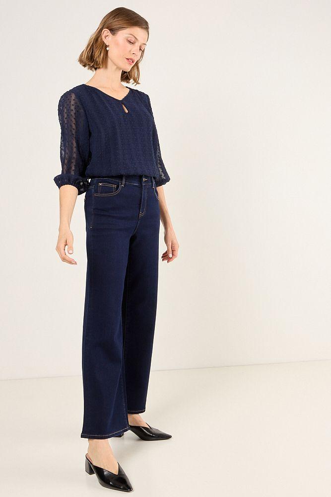 Blusa Lisa Azul Ma Griffe 14004225032104-4