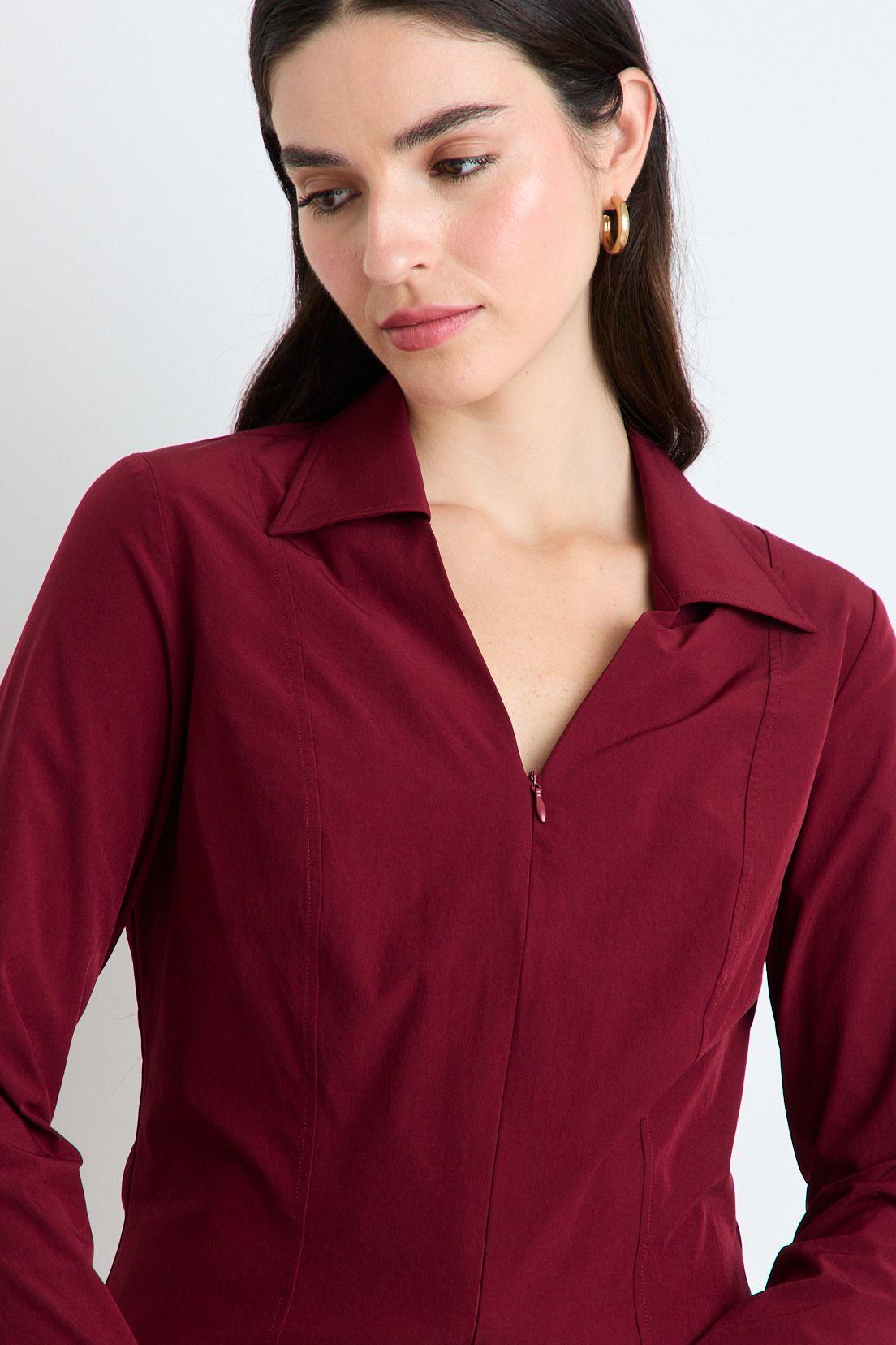 Blusas Manga Larga Morado Ash 14007225050211-1