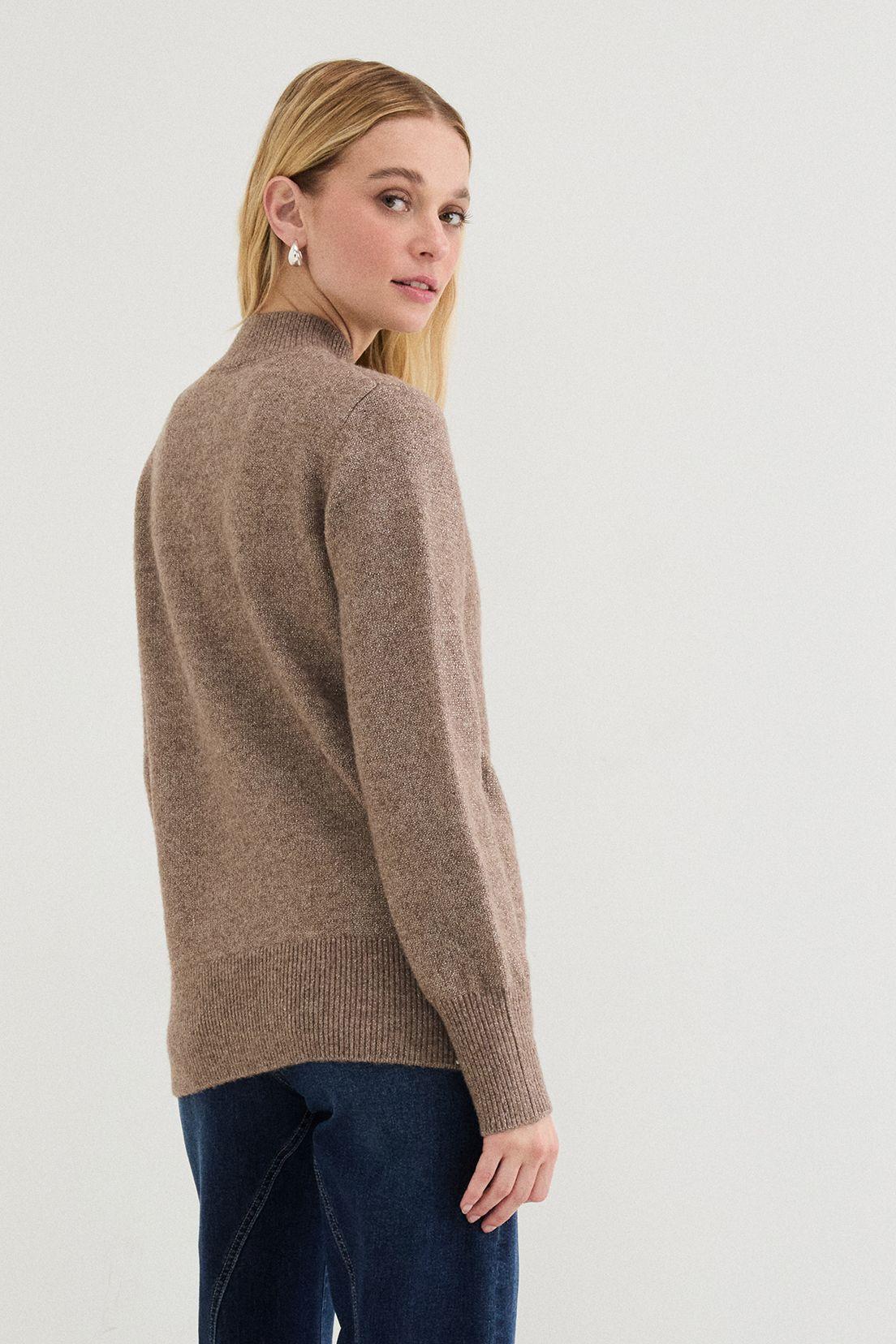 Sweater Liso Café 18107125055129-2