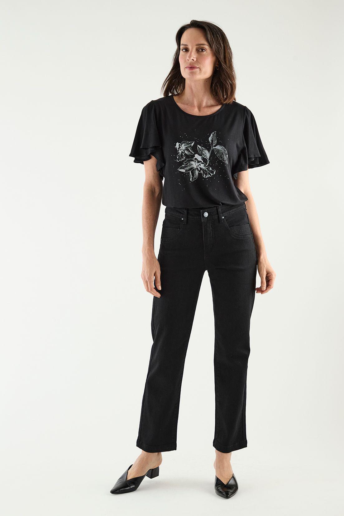 Jeans Liso Negro 11302125003102-0