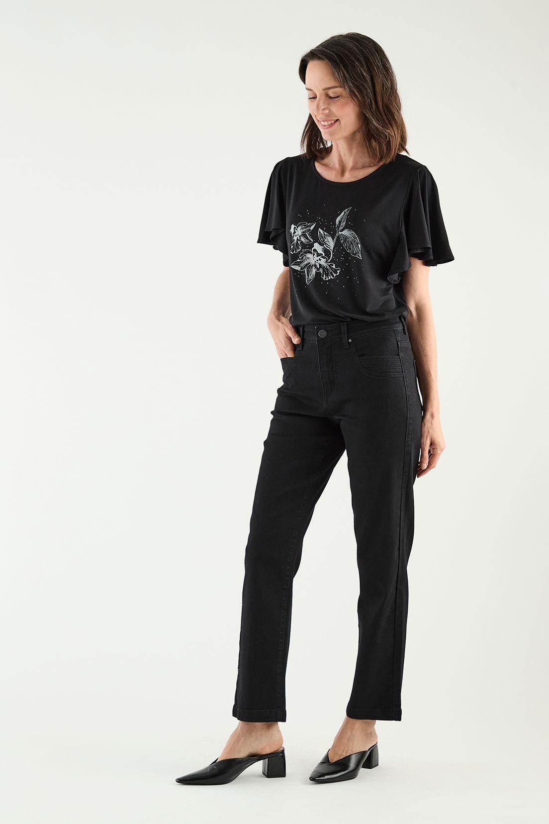 Jeans Liso Negro 11302125003102-3