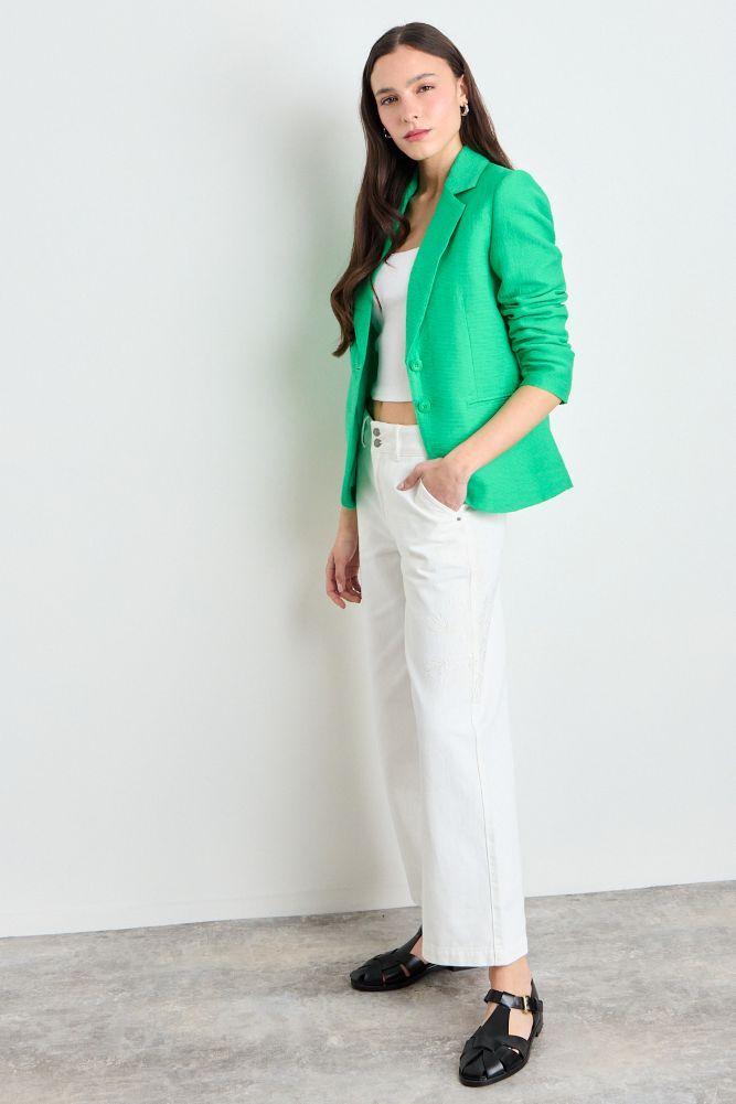 Blazer Liso Verde Oliva iO 16020225021107-4