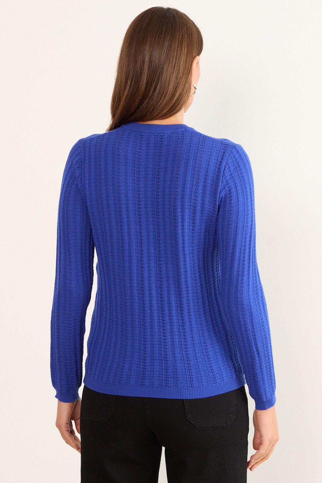 Tejido Cerrado Diseño Azul Ma Griffe 18102226050134-2