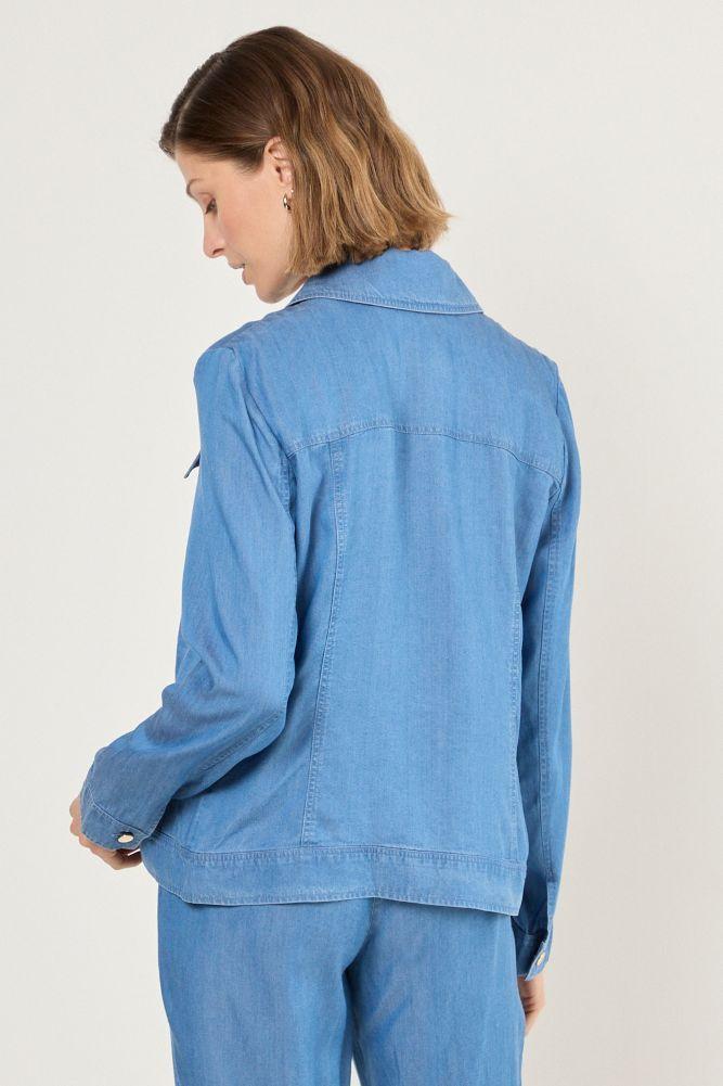 Chaqueta Azul Ma Griffe 17502225004104-2