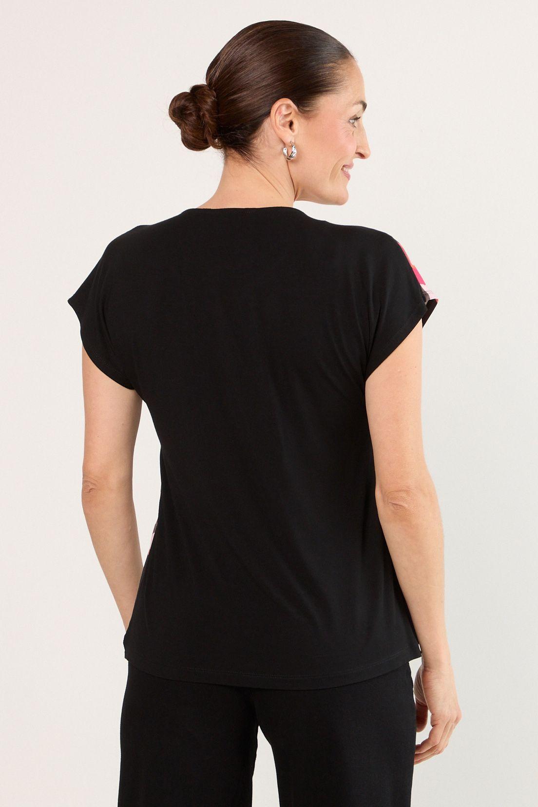 Polera Manga Corta Negro Ma Griffe 14602225053102-2