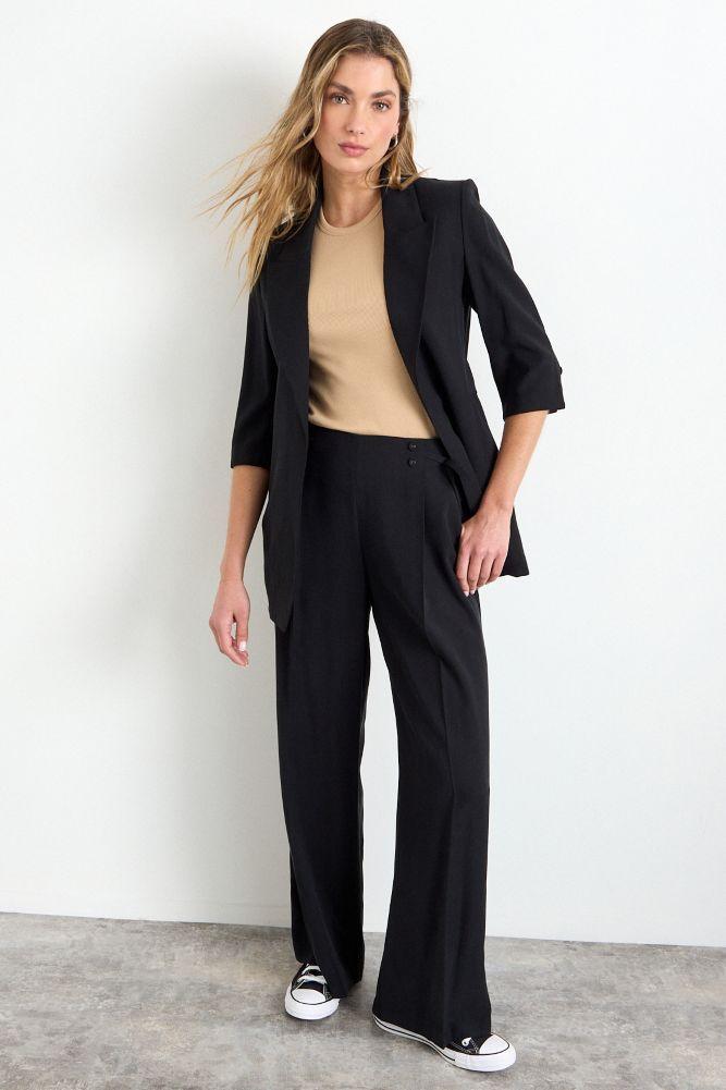 Blazer Liso Negro iO 16020225023102-3