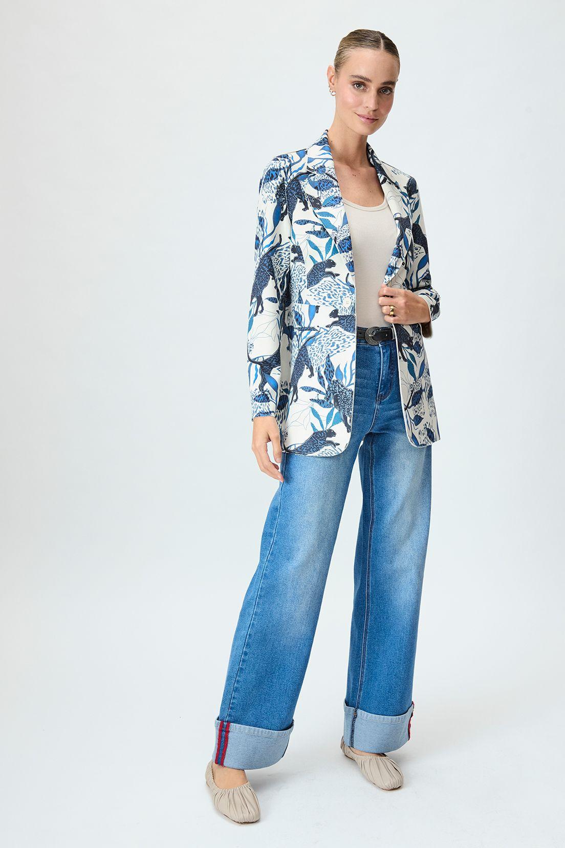 Blazer Fantasia Beige iO 16120125052106-0