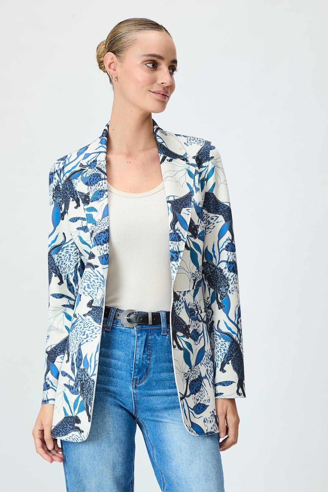 Blazer Fantasia Beige iO 16120125052106-0