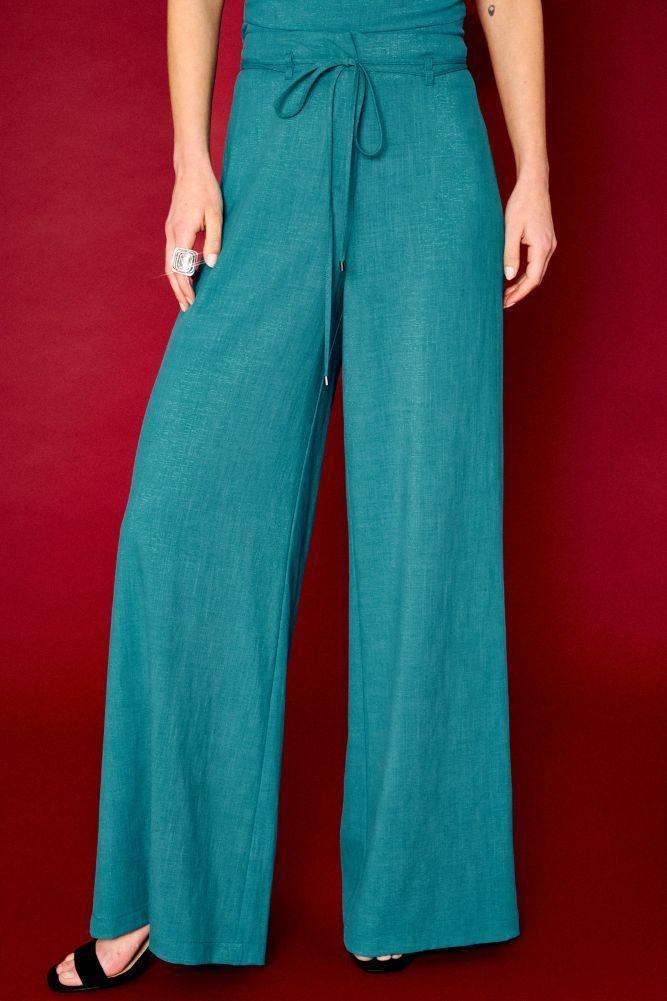 Pantalon Liso Verde iO 11020225066217-1
