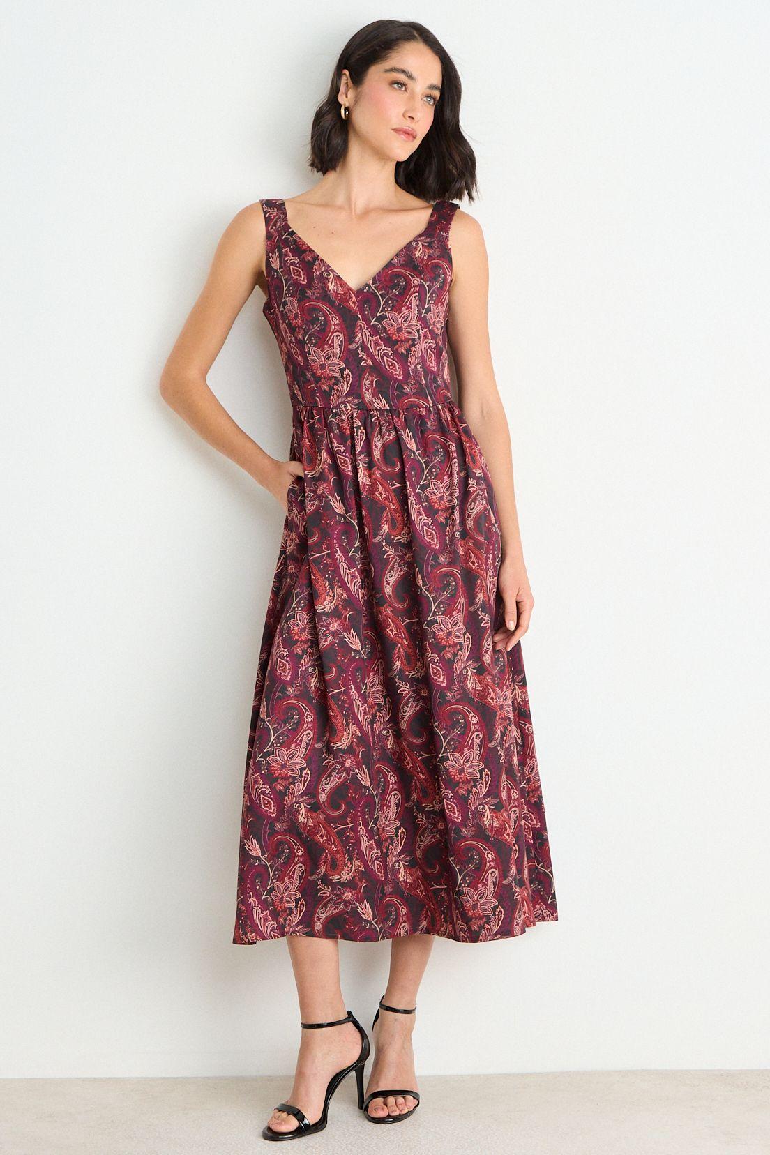 Vestido Fantasia Sin Mangas Burdeos Ash 13507126050112-4