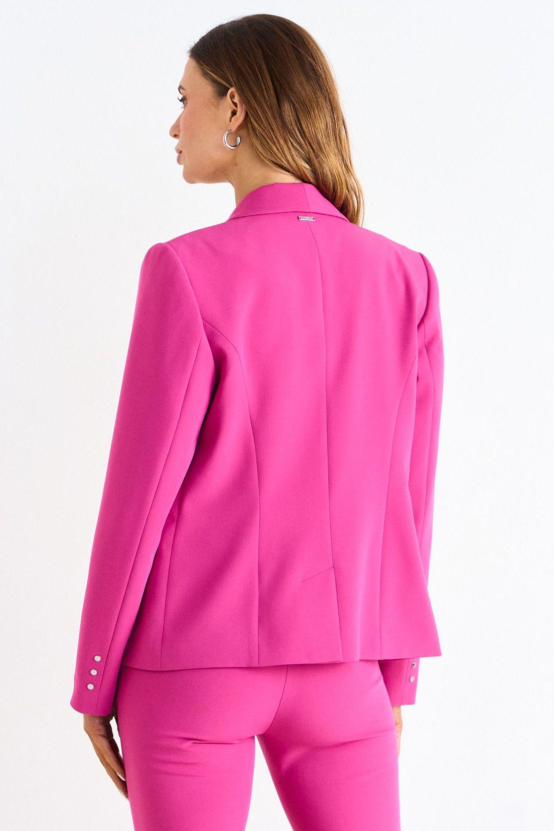 Blazer Liso De Tope Fucsia Ash 16007126005116-3