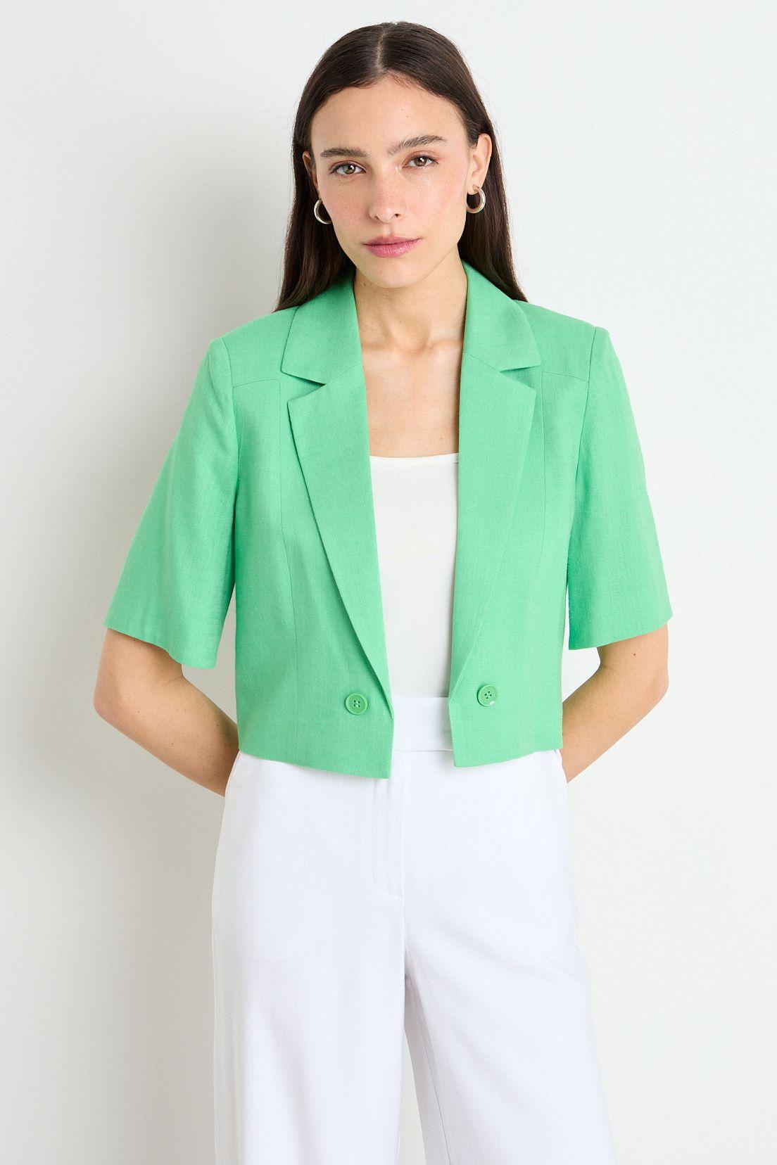 Blazer Liso Verde Oliva iO 16020225019107-0