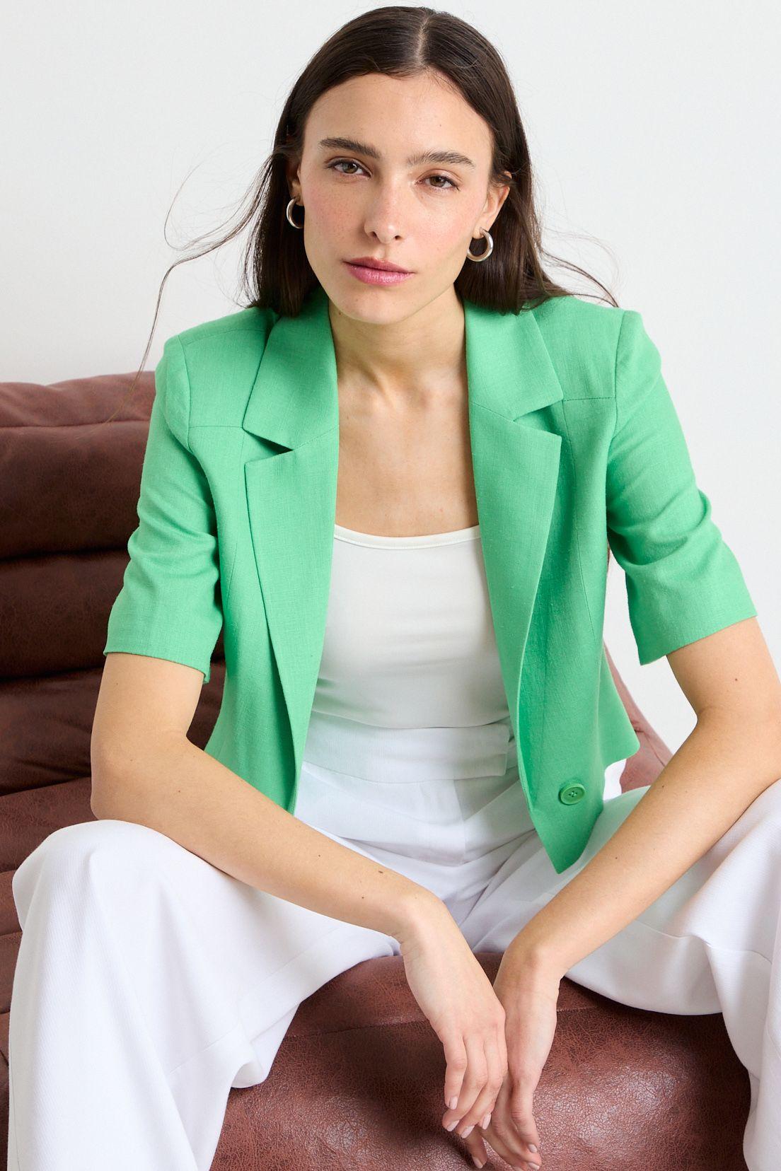 Blazer Liso Verde Oliva iO 16020225019107-3