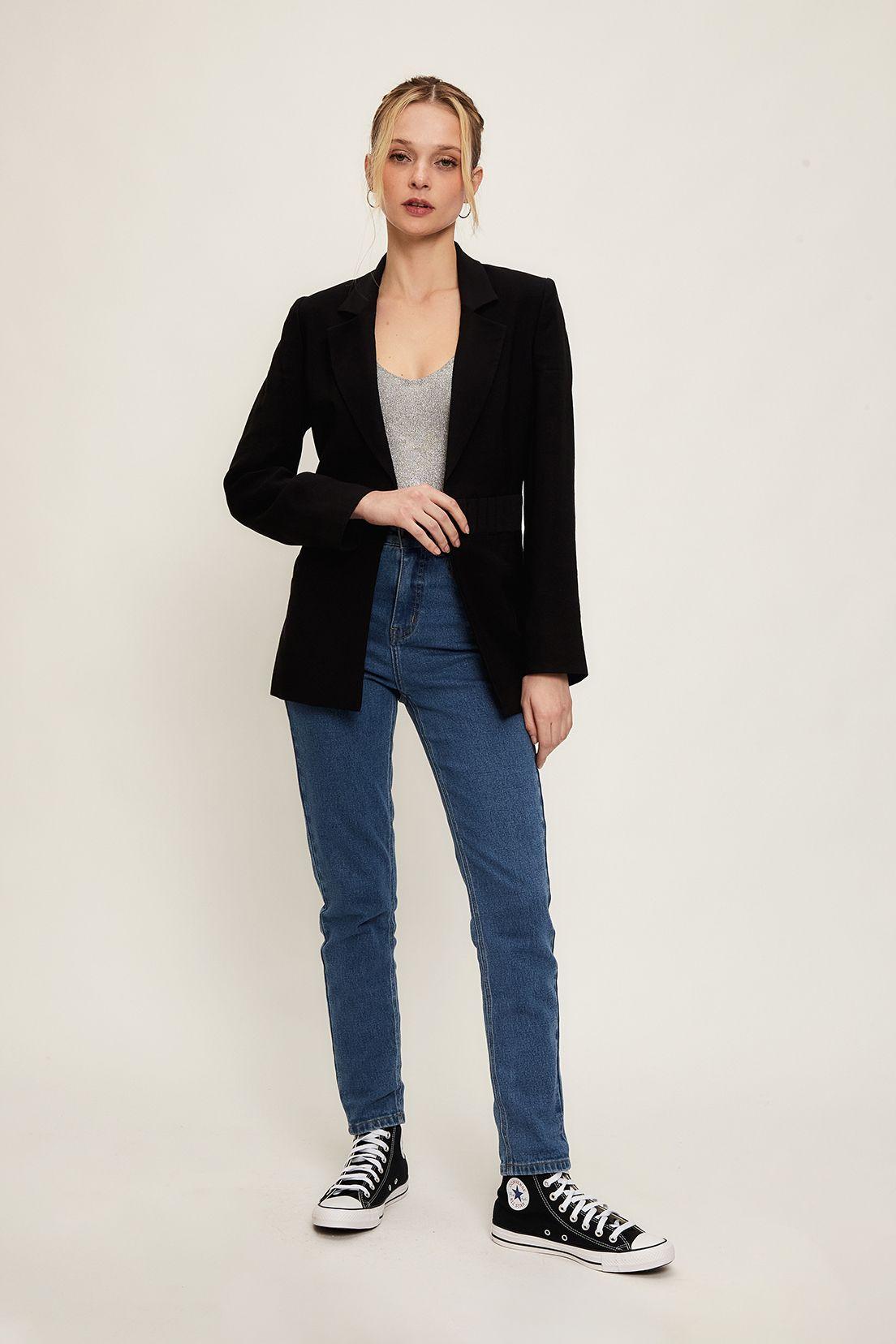 Blazer Liso Negro iO 16020224009102-1