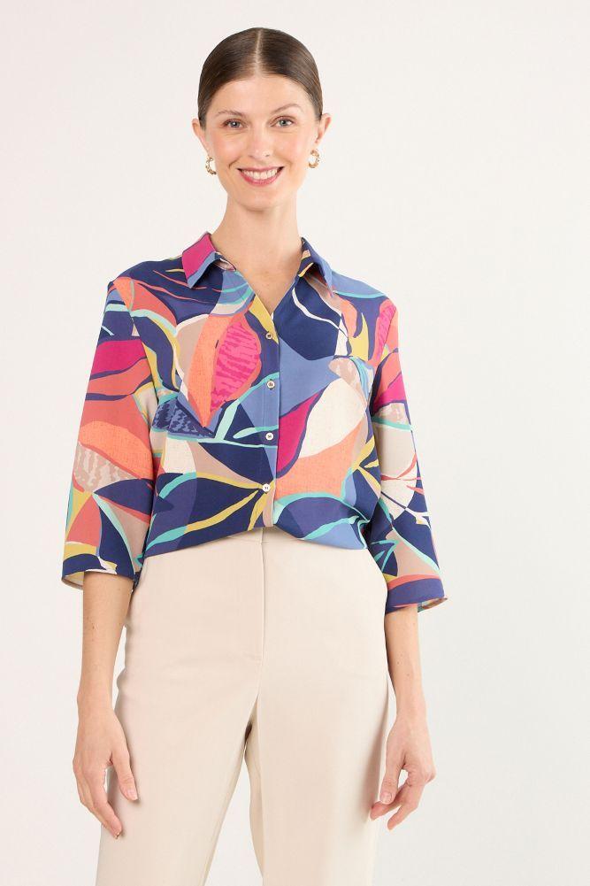 Blusas Manga Larga Blanco Ma Griffe 14102225004101-0