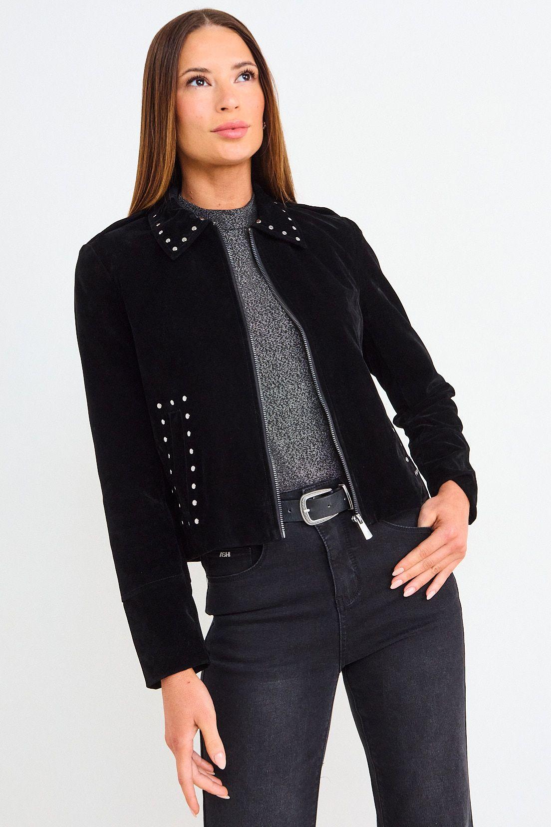 Chaqueta Lisa Negro Ash 17507126058102-0