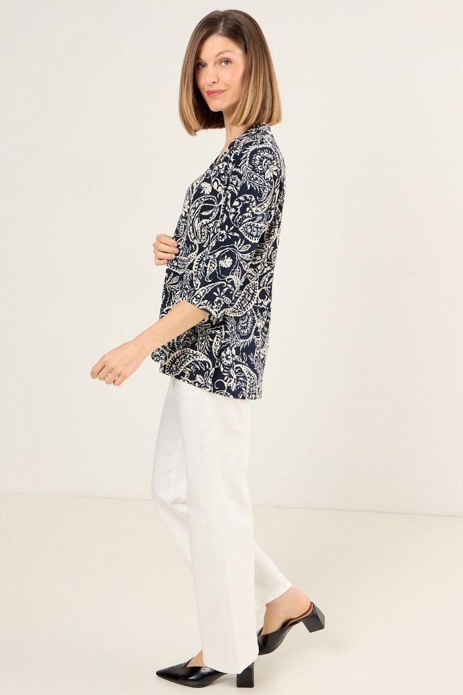 Tapado Estampado Azul Ma Griffe 15502225005104-4