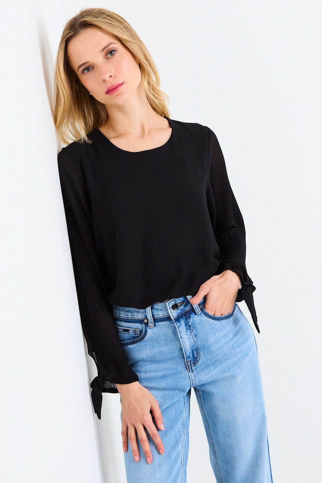 Blusa Lisa Negro Ash 14004125014102-1