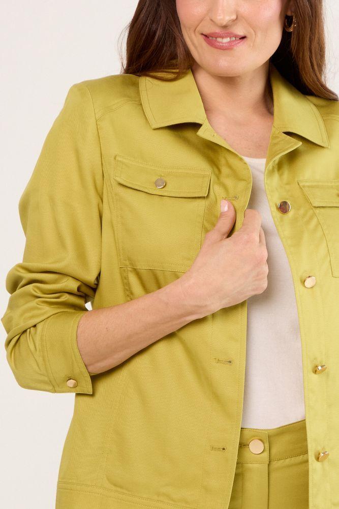 Chaqueta Verde Ma Griffe 17502225005137-1