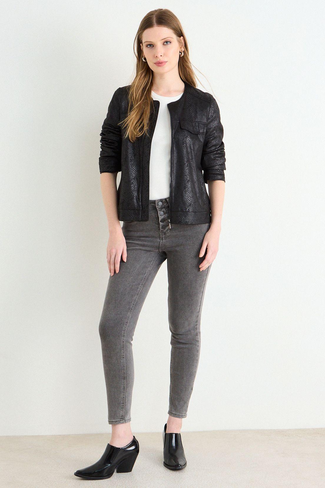 Casaca Lisa Negro Ash 17507126002102-3