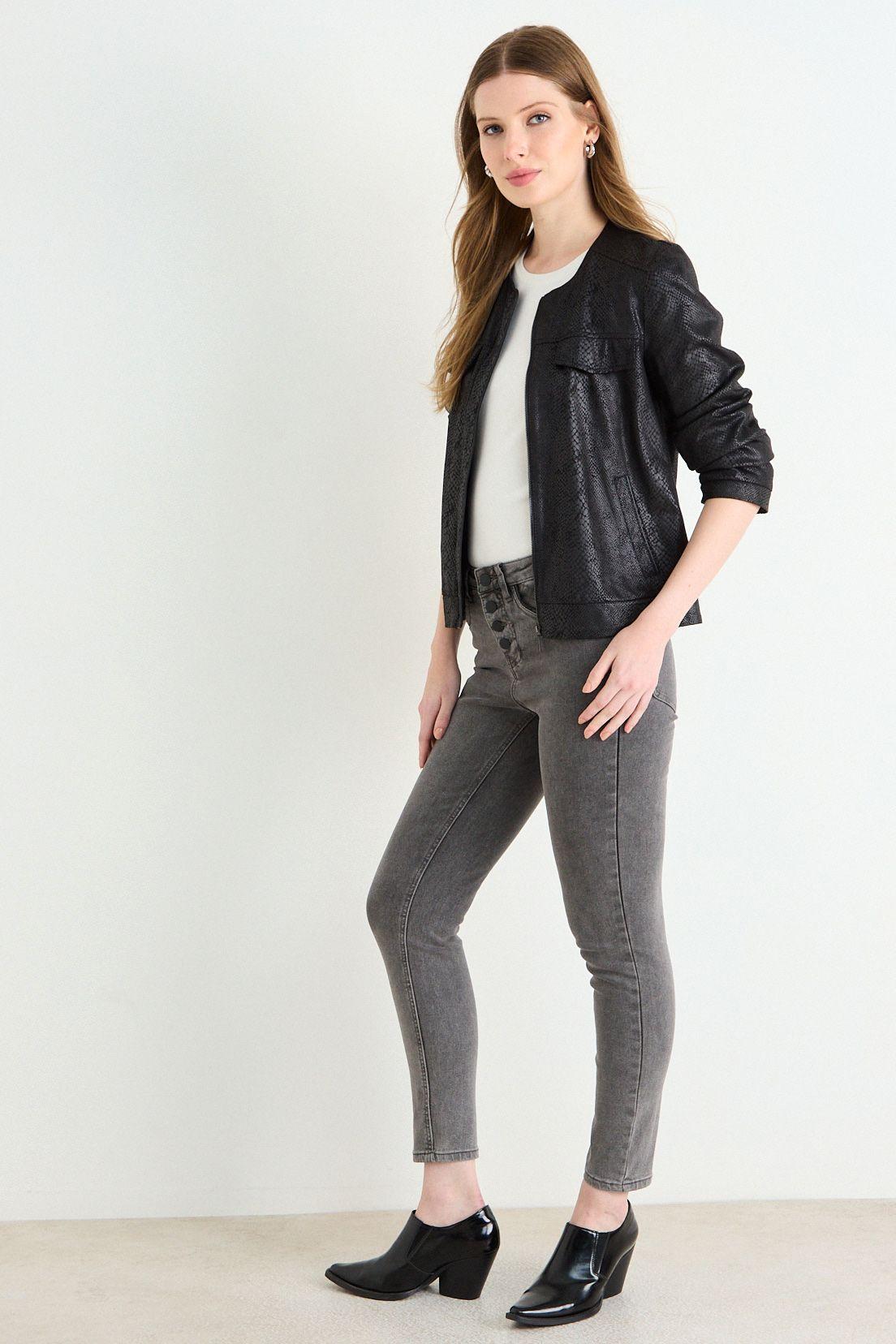 Casaca Lisa Negro Ash 17507126002102-3