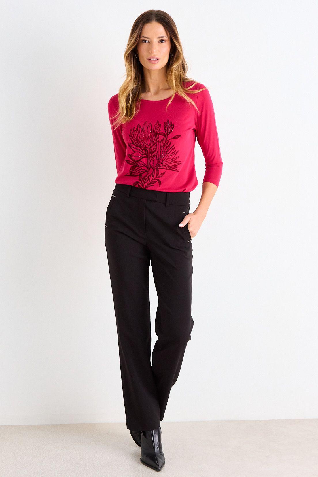 Polera Focalizada Fucsia Ash 14607126002116-3