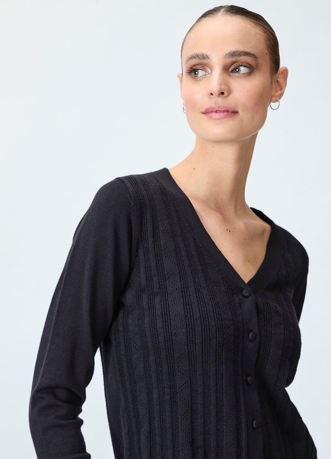 Chaleco Liso Negro 18020125050102-1