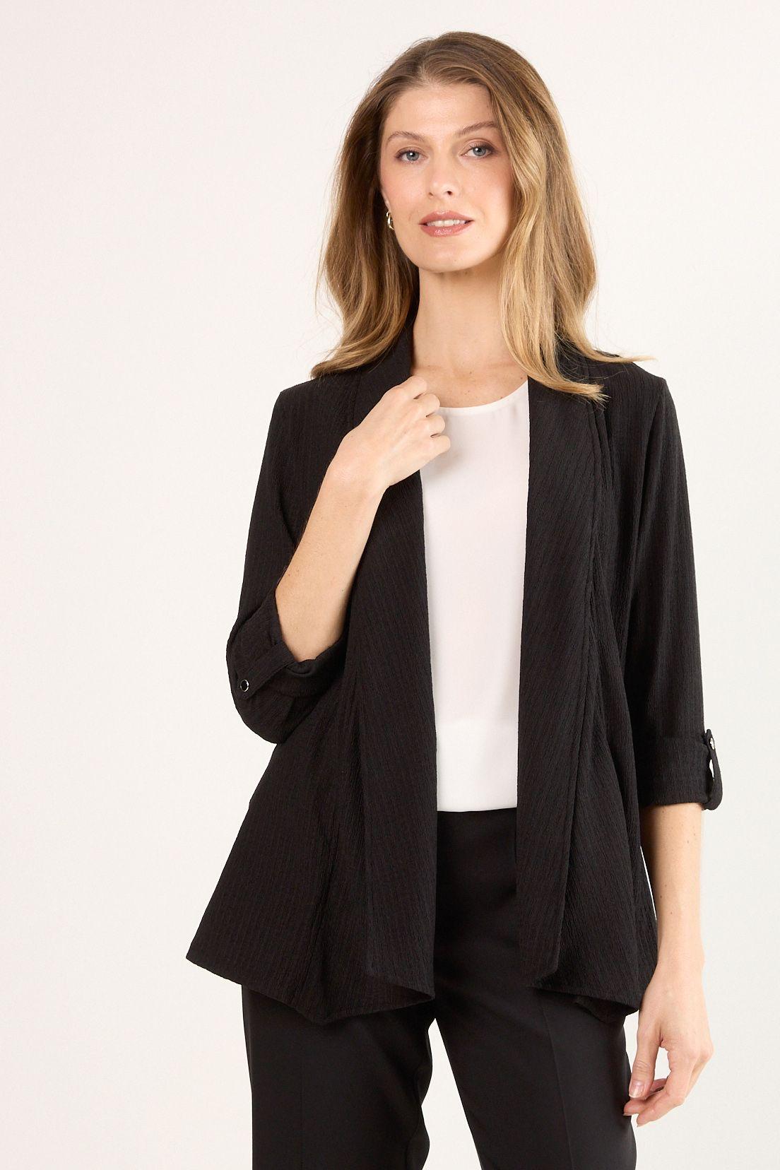 Tapado Manga Larga Negro Ma Griffe 15402225051102-0