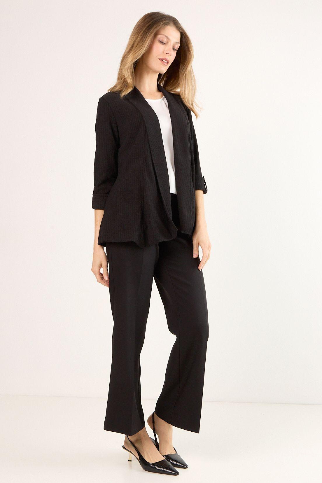 Tapado Manga Larga Negro Ma Griffe 15402225051102-3