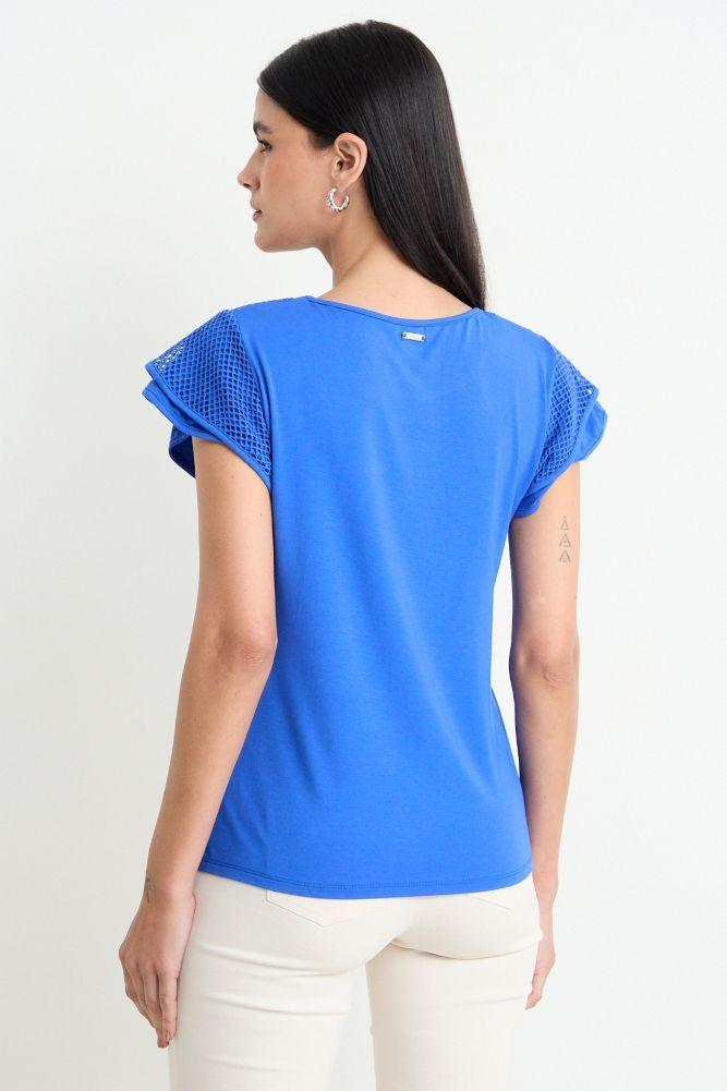 Polera Lisa Azul Ash 14204225071134-2