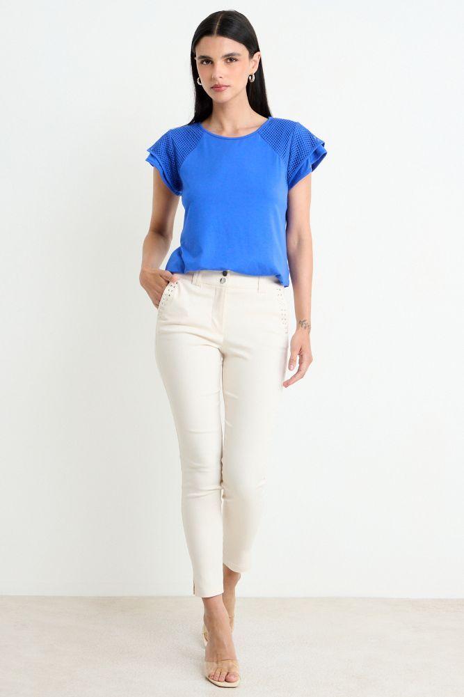 Polera Lisa Azul Ash 14204225071134-3